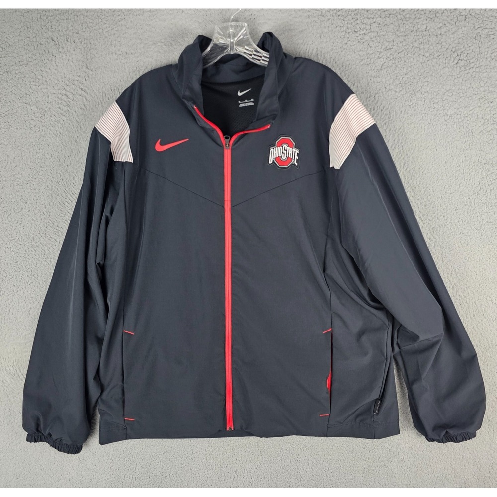 Ohio State Buckeyes Jacket Mens XL Black Nike OnField Football‎ Coach DN6247-010